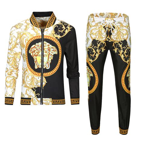 versace men's joggers|Versace men's tracksuit alternatives.